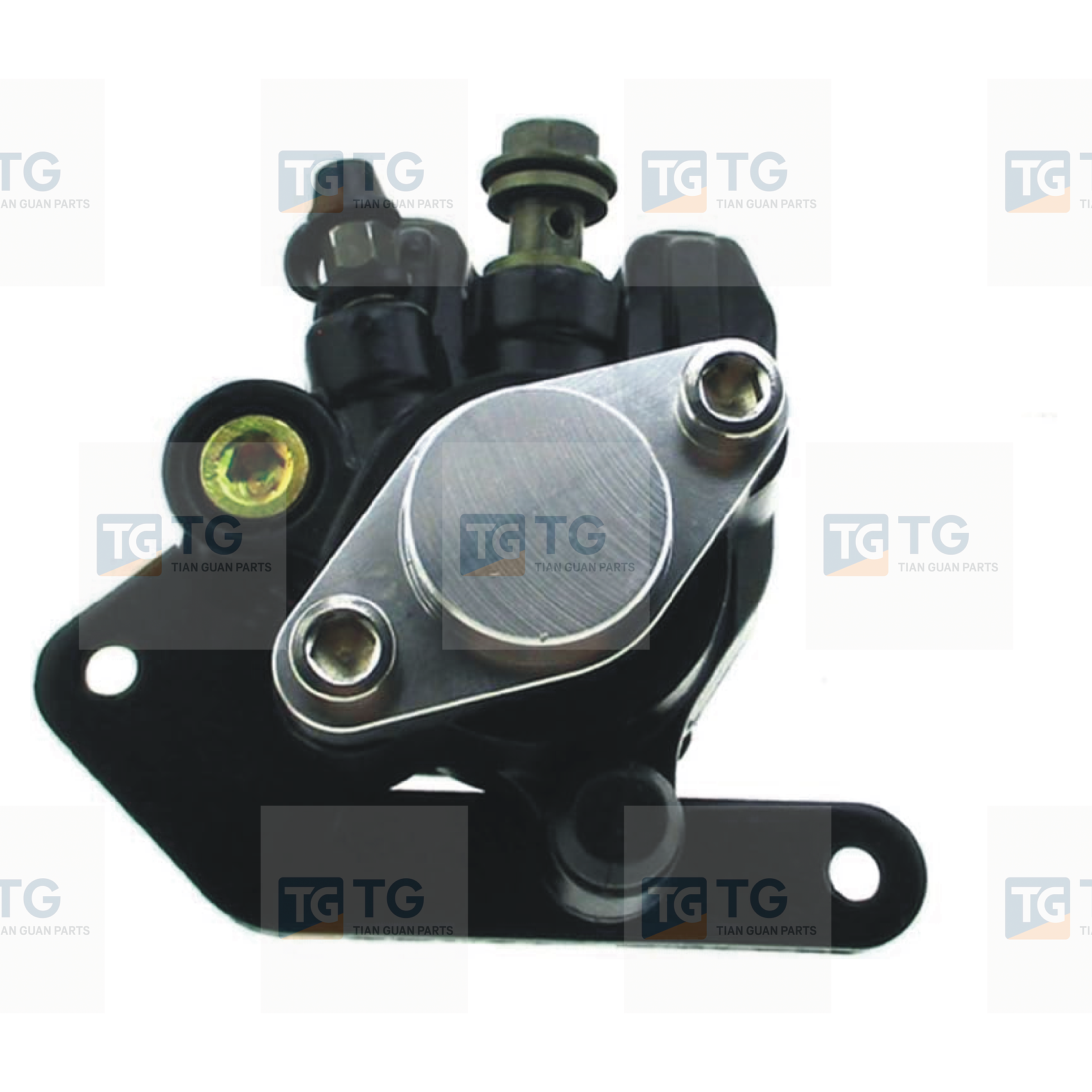 Rear Hydraulic Brake Caliper For 1UY-2580W-00-00 Yamaha YFZ350 YFM350 YFM660 YFS200 YFM350X Banshee Wolverine Raptor Blaster Warrior