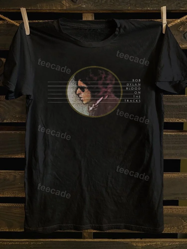 Teecade Teecade Bob Dylan - Blood On The Tracks T-shirt