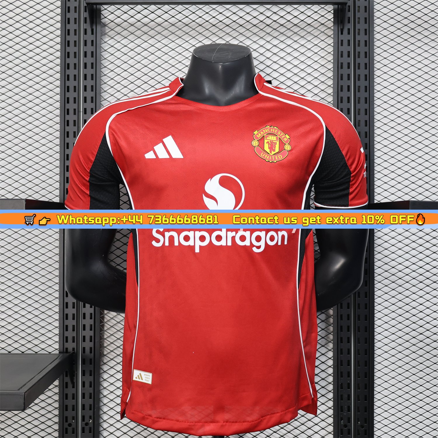 Manchester United 25-26 Home Jersey - Player Version