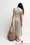 Kamila Striped Maxi Dress