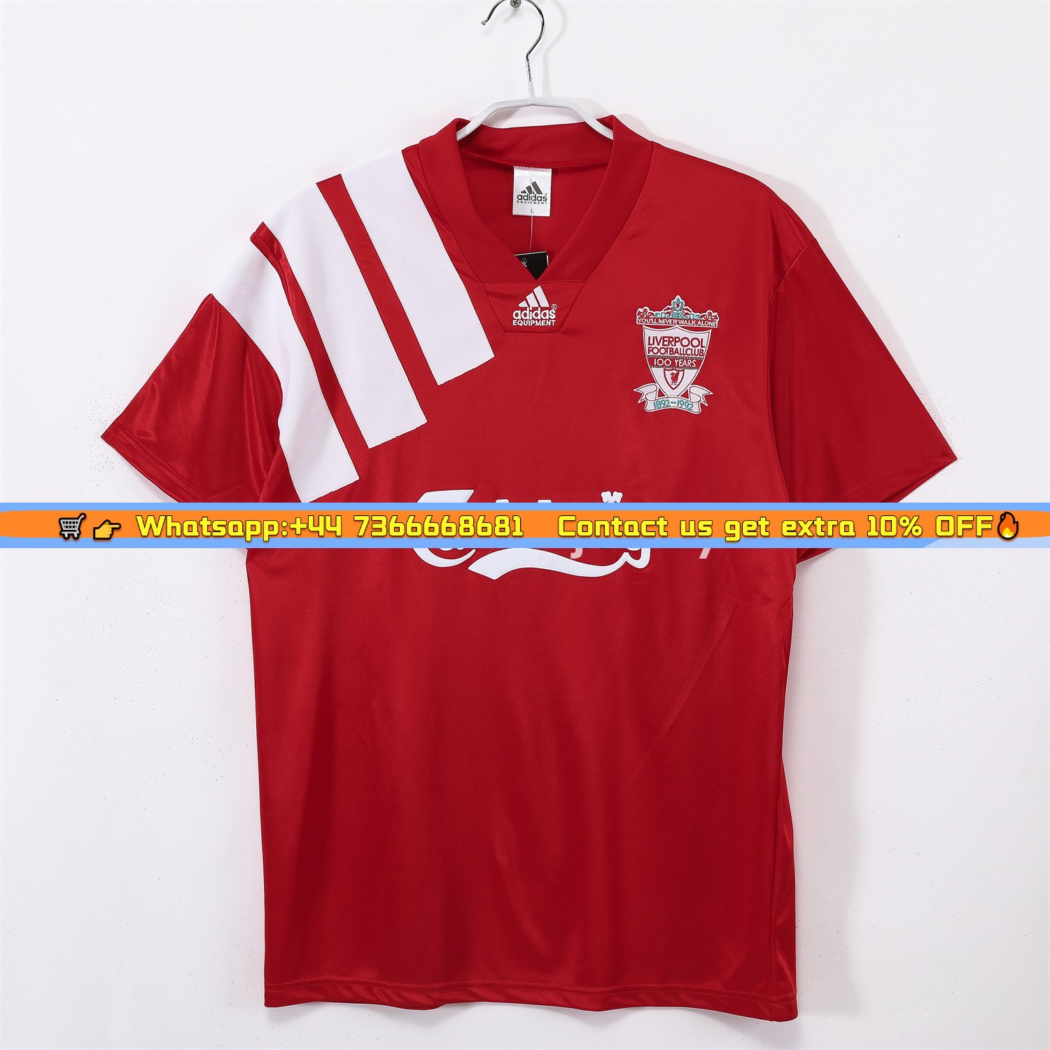 Retro Liver.pool 1992-93 Home Jersey