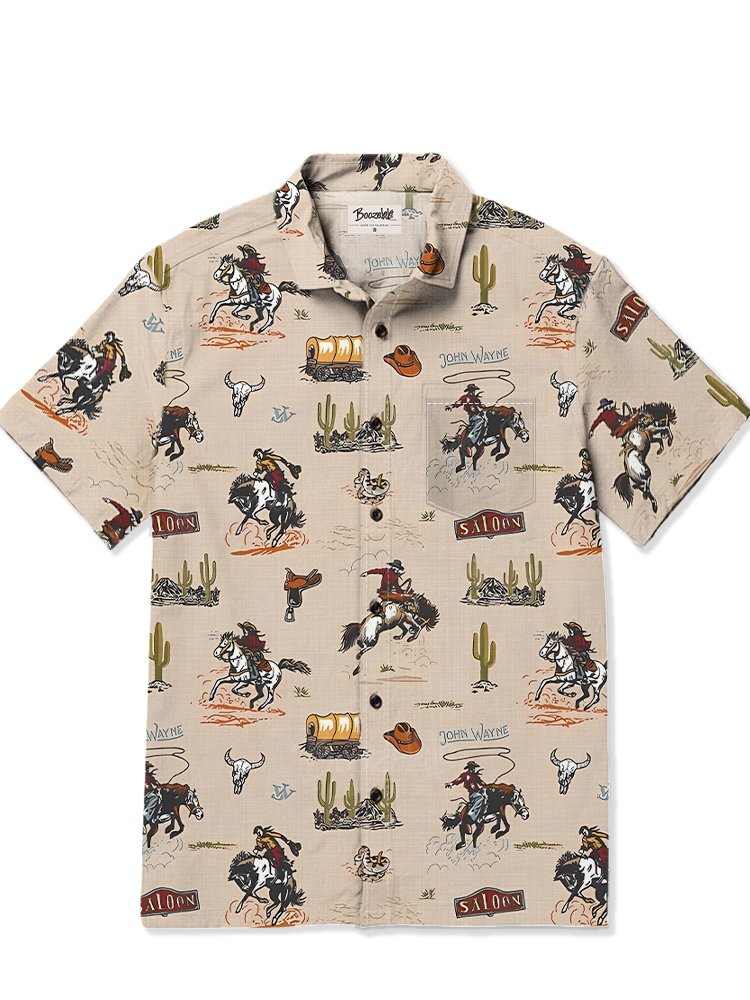 Cowboy In The Wilderness - Slub Linen Shirt