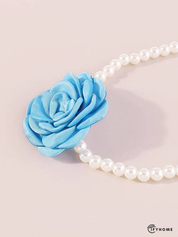 Three-Dimensional Flower Necklaces Accessories | IFYHOME