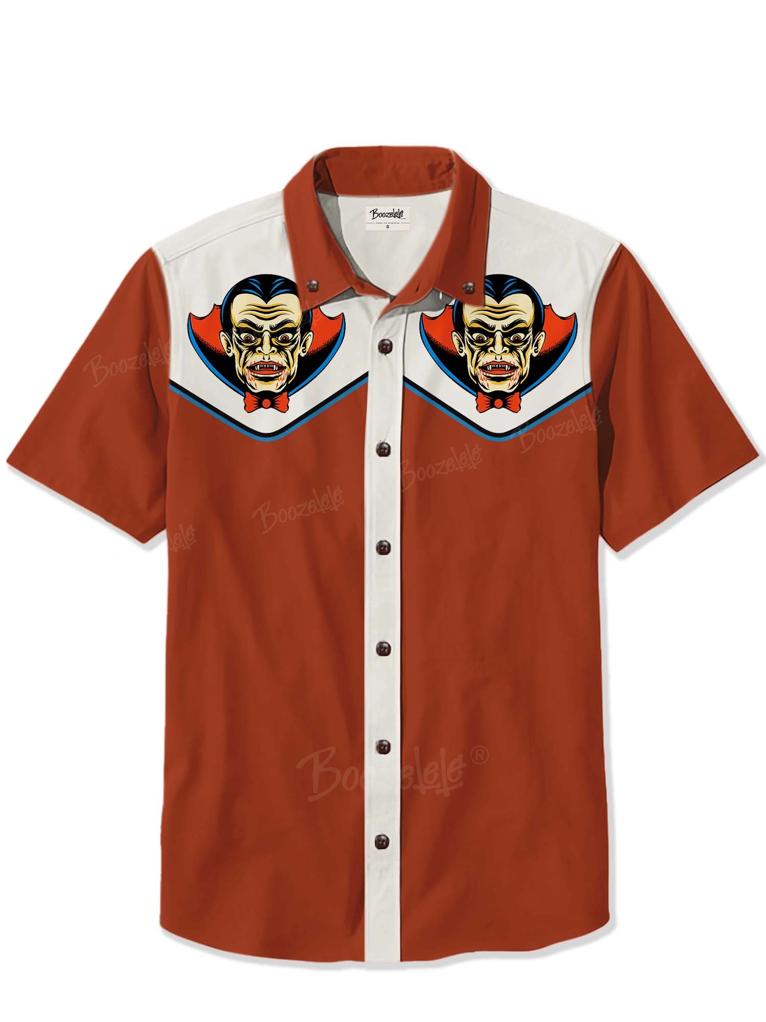 【Nyawart Design X Boozelele】Vampire Monster - 100% Cotton Shirt