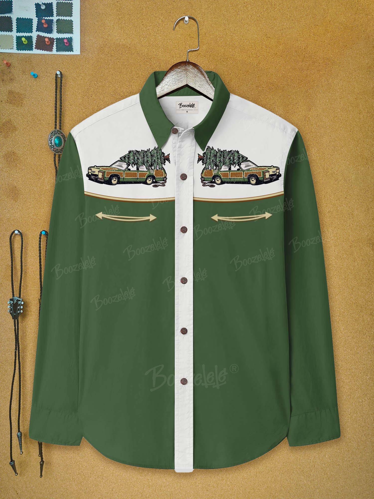 Family Christmas Vacation - 100% Cotton Long Sleeves Shirt