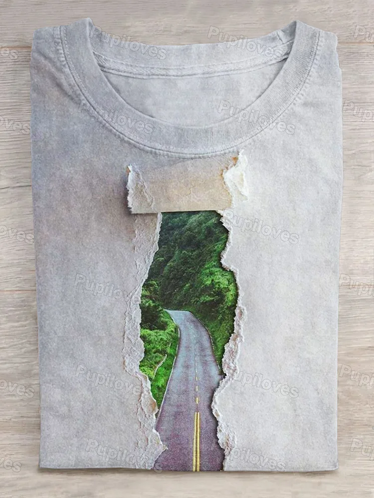 Pupiloves Pupiloves Inspirational Art Print Short SleeveT-Shirt