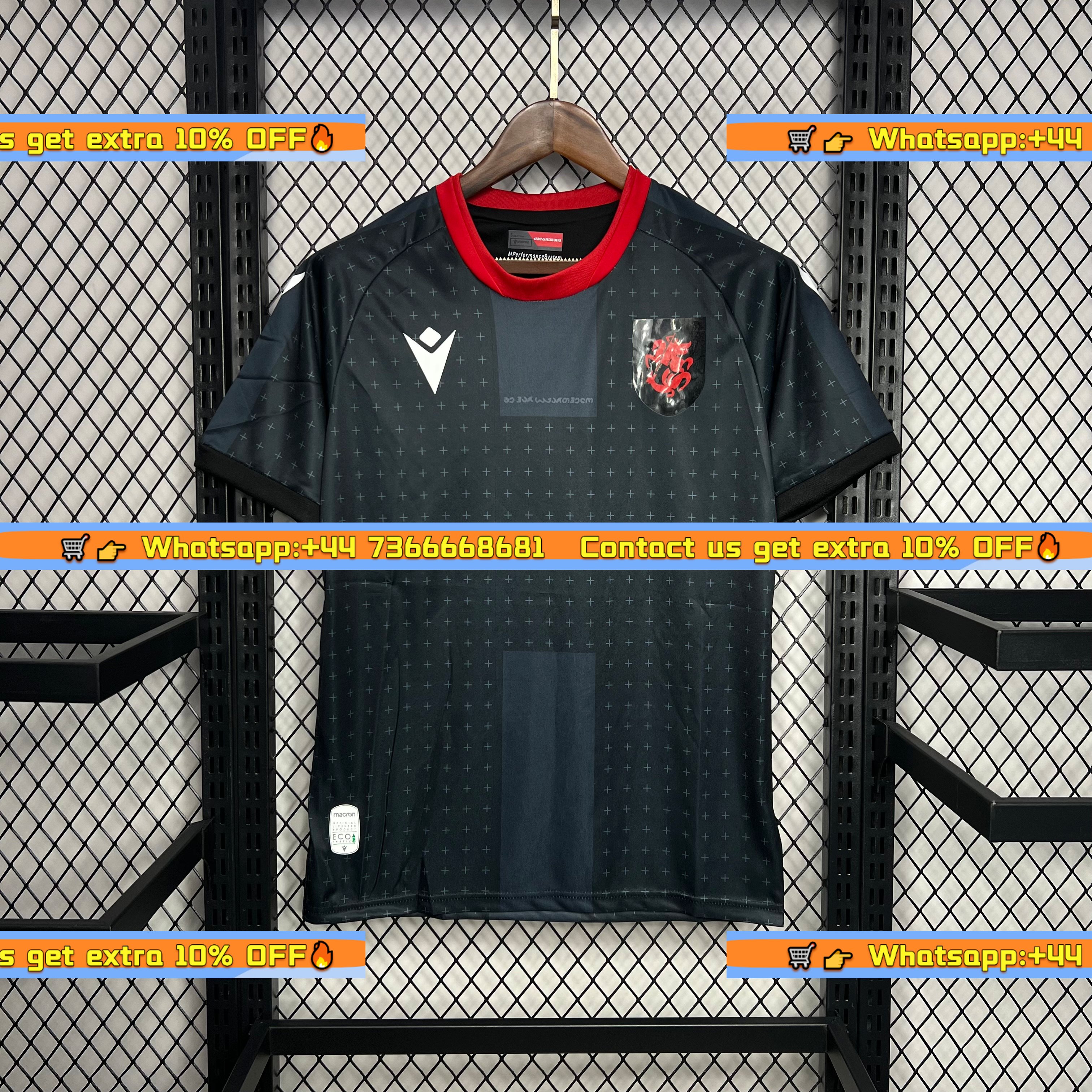 Georgia 2024 Away Jersey - Fans Version