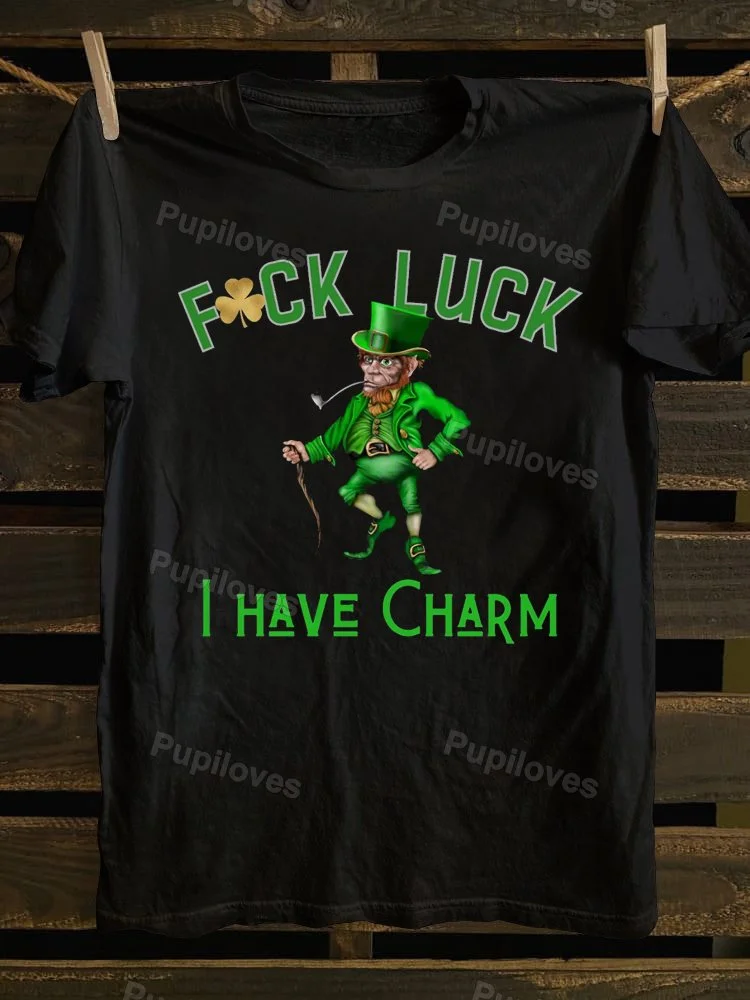 Pupiloves Pupiloves Funny St. Patrick's Day T-shirt