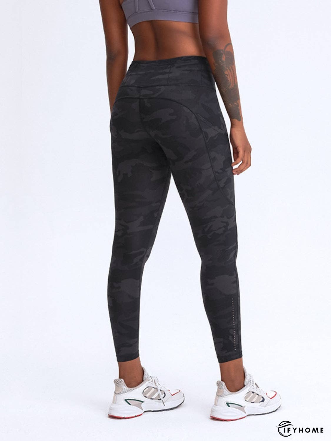 Wide Waistband Leggings with Pockets | IFYHOME