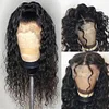 Black Brazilian Water Wave Long Curly Wigs