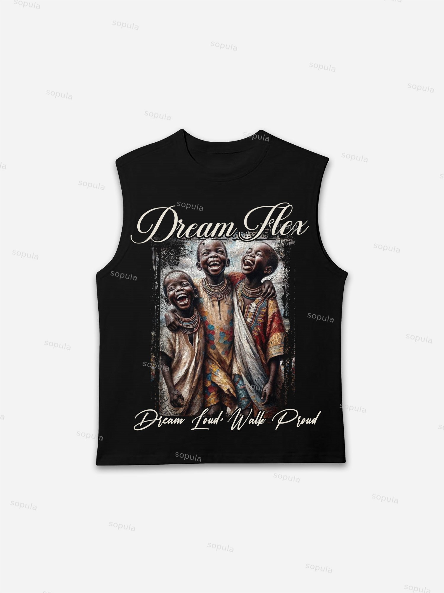 About Street Dreams Vintage Graphic Tank Top