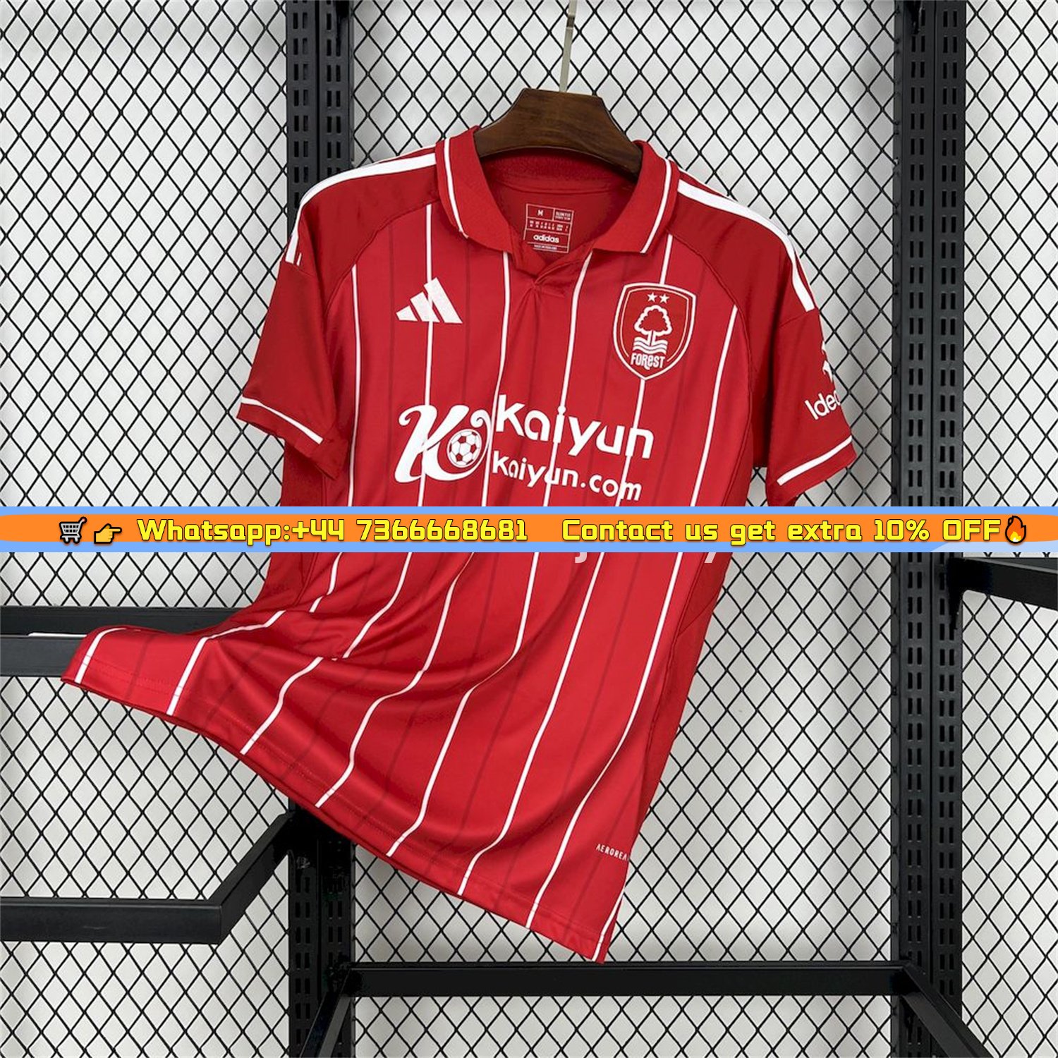 Nottingham Forest 25-26 Home Jersey - Fans Version