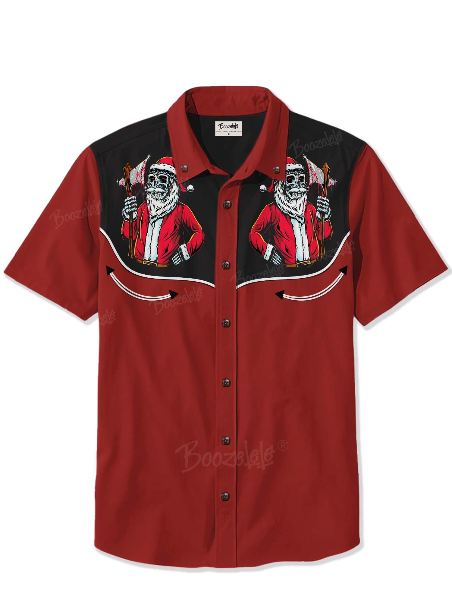 【Naufal Naashih Ulwan X Boozelele】Christmas Killer - 100% Cotton Shirt