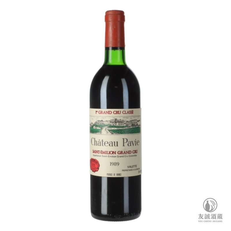 1989年份Chateau Pavie柏菲紅酒 友誠酒藏