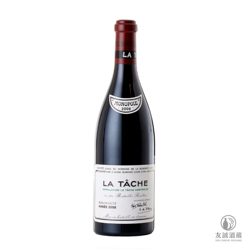 2008年 Roman&eacute;e-Conti La T&acirc;che 拉塔希特級園紅酒 友誠酒藏