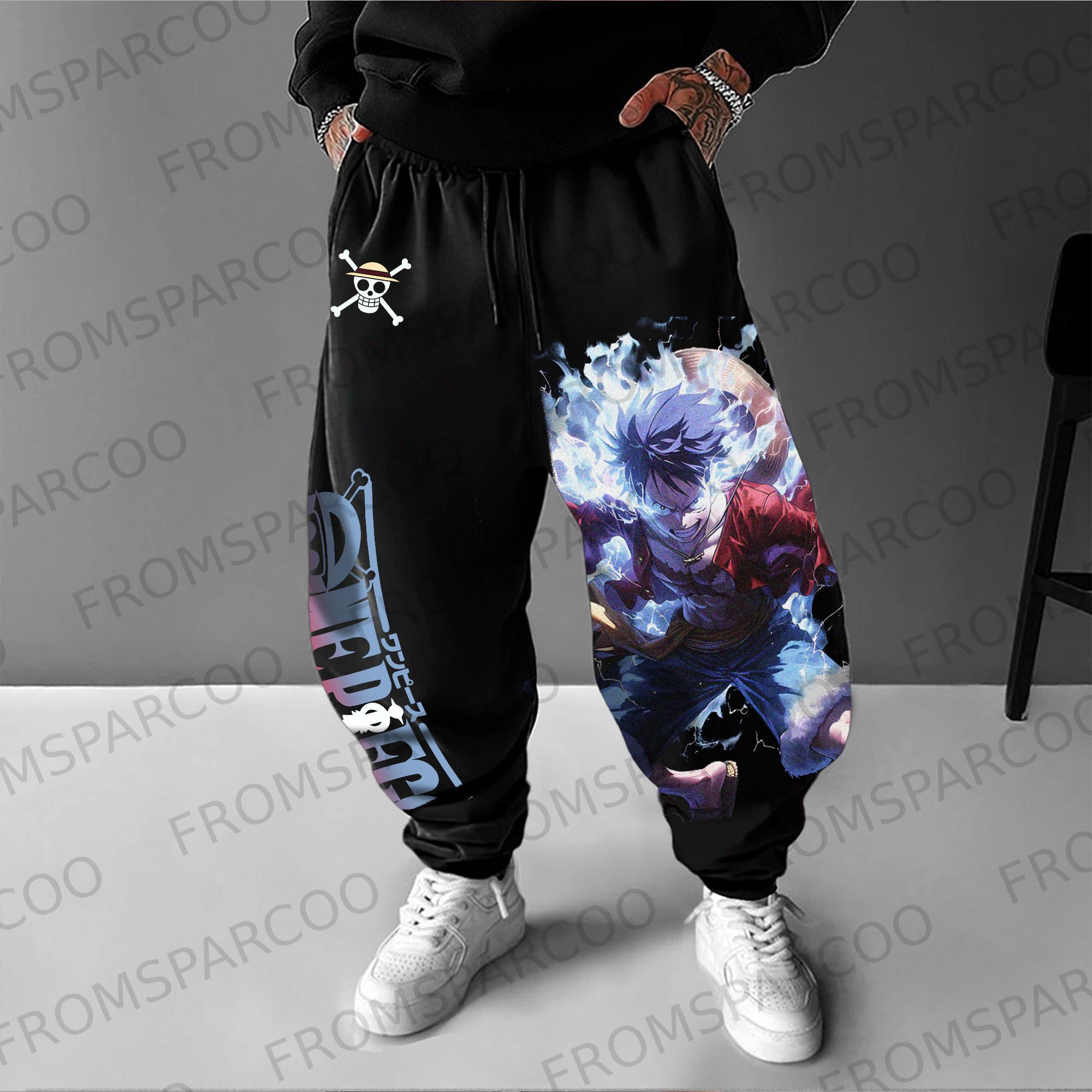 Oversized Loose Anime  Harem Pants