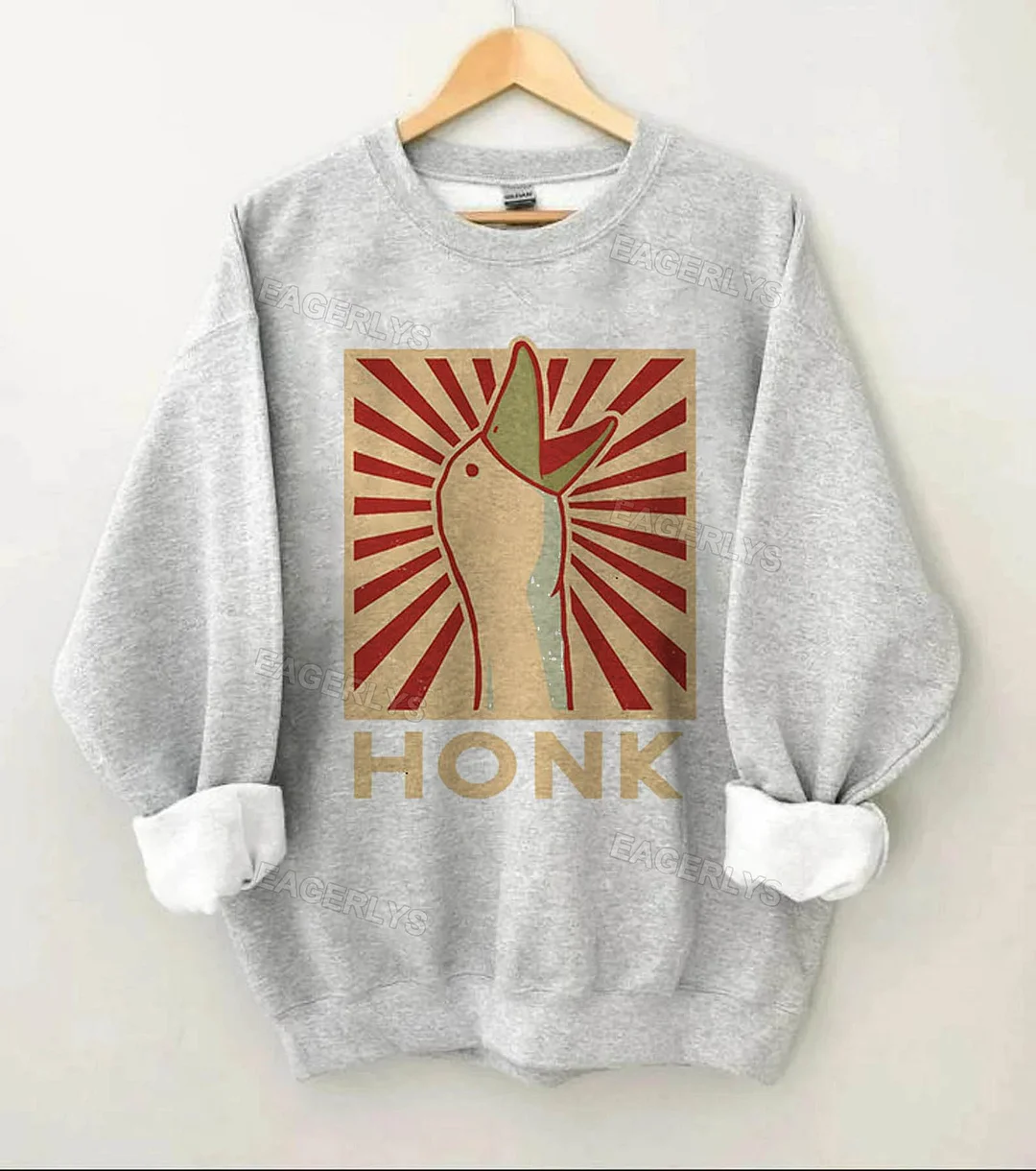 Eagerlys Honk Goose Sweatshirt Eagerlys