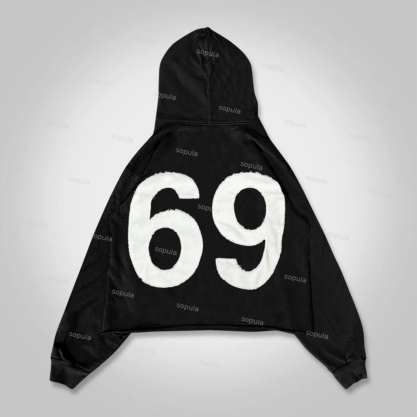 Sopula Vintage S*x Addict 69 Graphics Pocket Hoodie