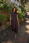 Ellianna Floral Maxi Dress in Black