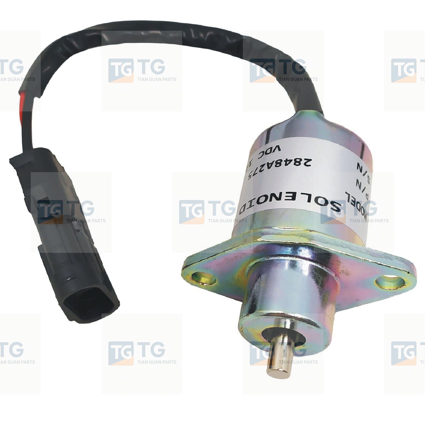 Shutoff Solenoid 24V SA-4934-24 1457906 Compatible with PERKINS HYSTER UB704 700 Engine