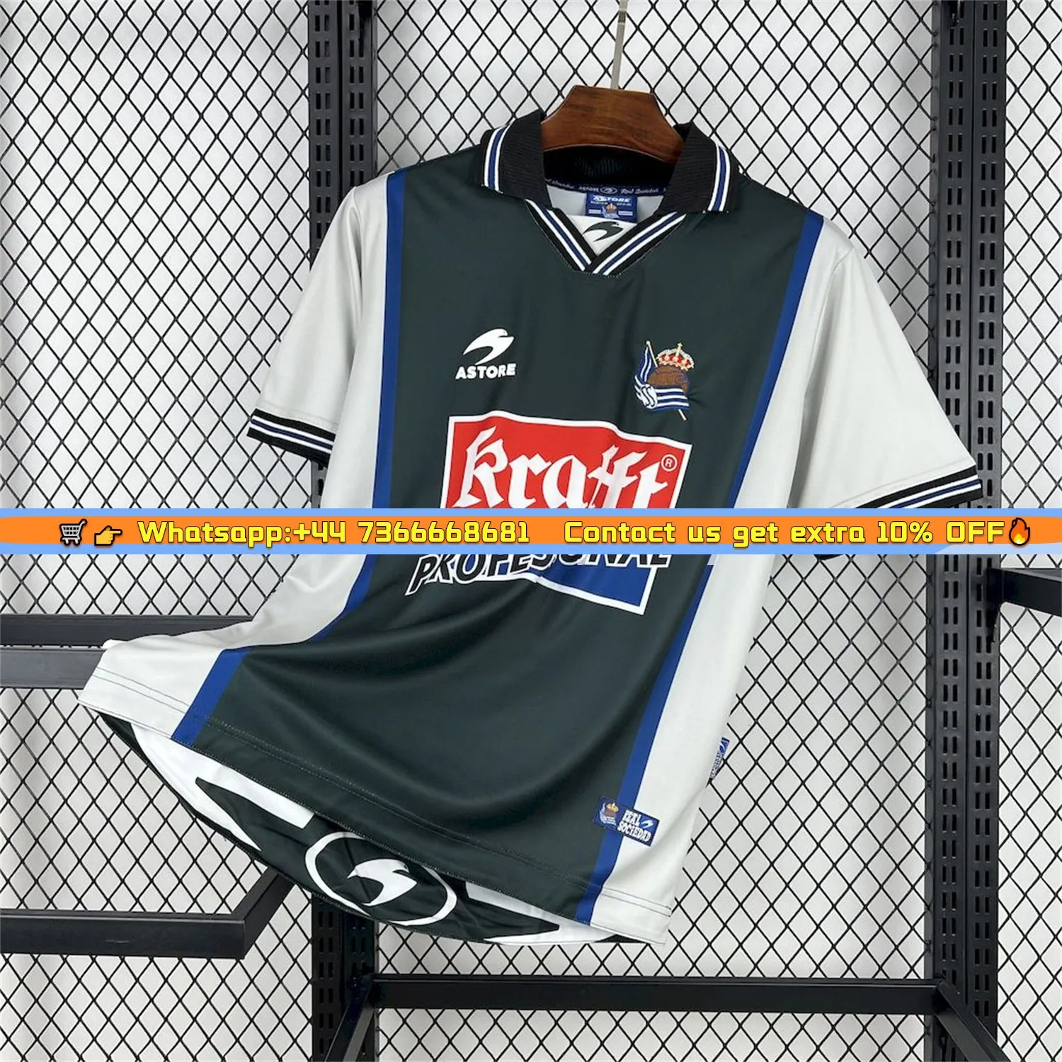 Retro Real Sociedad 2000-02 Away Jersey
