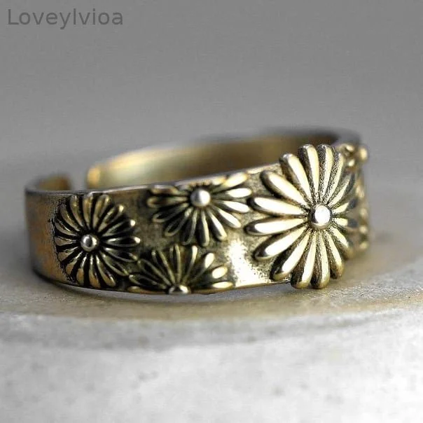 🎁Gold Daisy Ring