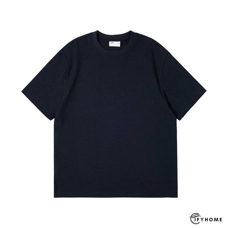 Men's Loose Fit Solid Color Short Sleeve T-Shirt | IFYHOME
