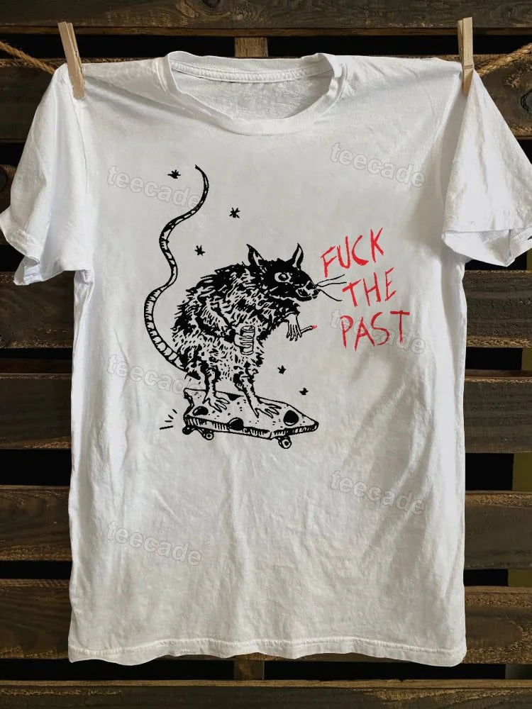 Teecade Teecade Fuck The Past T-shirt