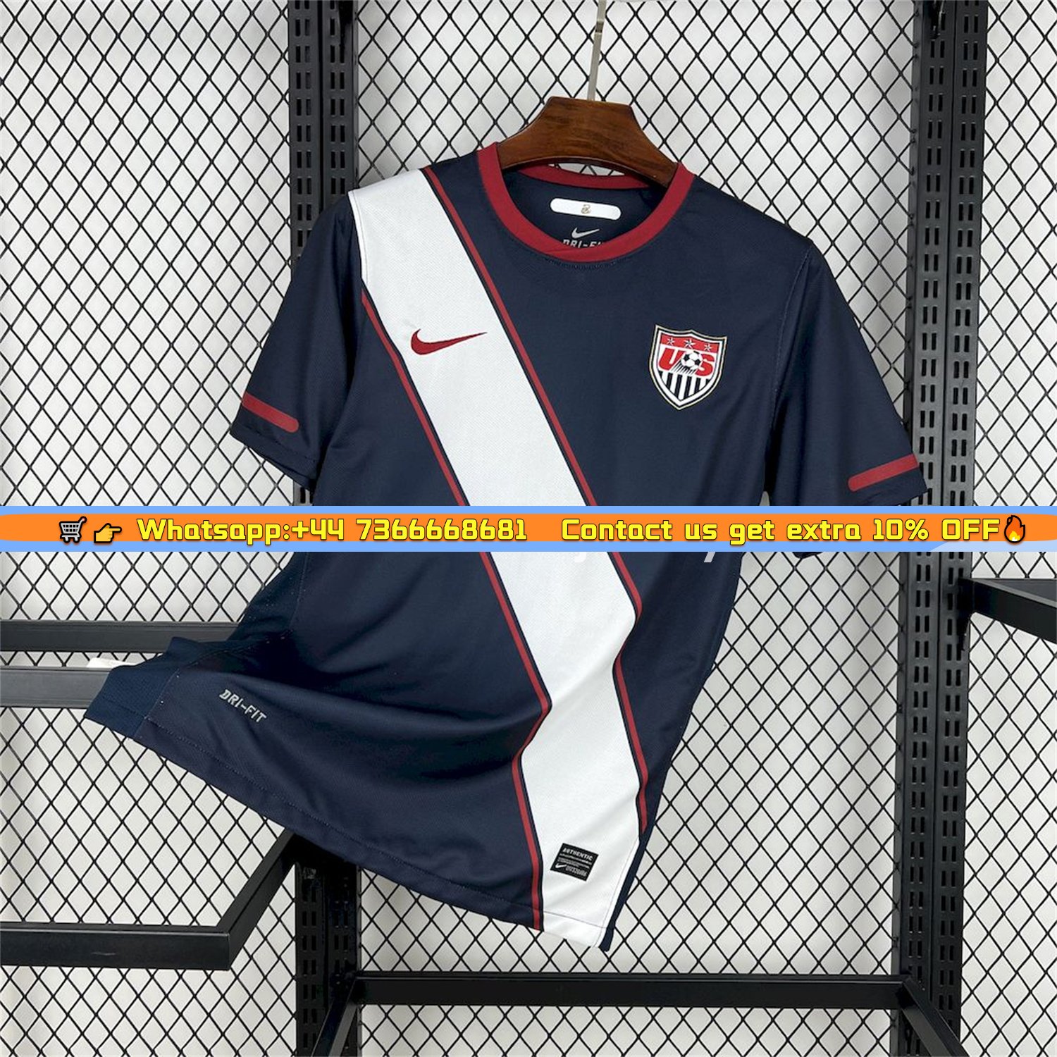 Retro United States USA 2010 Away Jersey