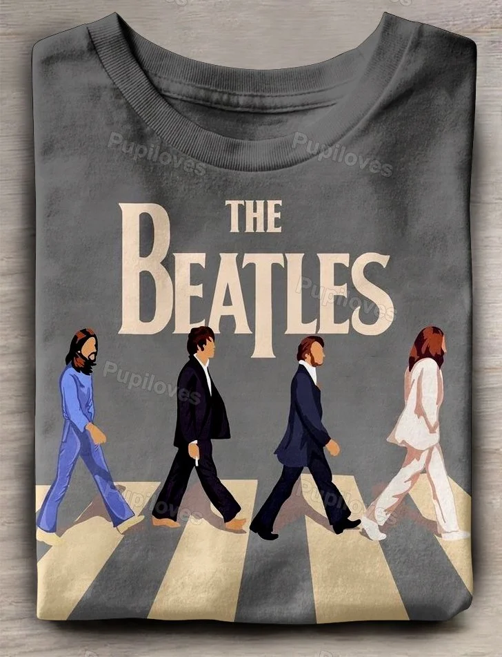 Pupiloves Pupiloves The Beatles T-shirt