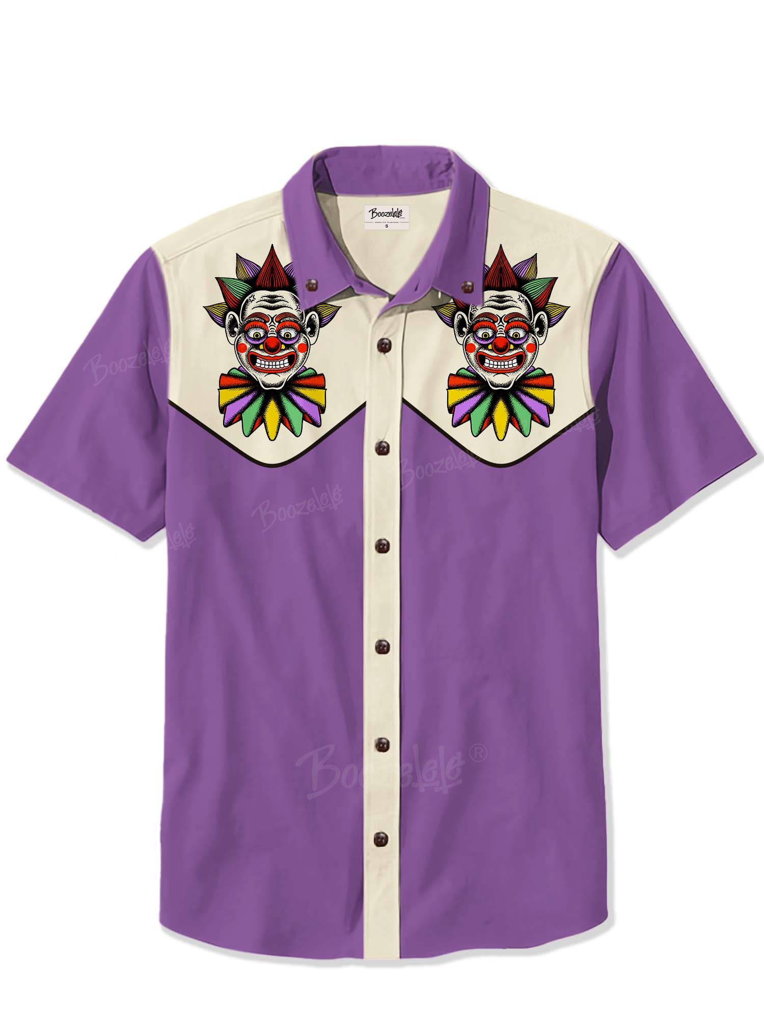 【Nyawart Design X Boozelele】Clowns Monster - 100% Cotton Shirt