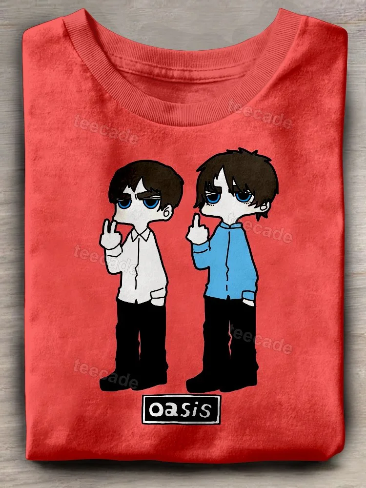 Teecade The Oasis Band T-shirt