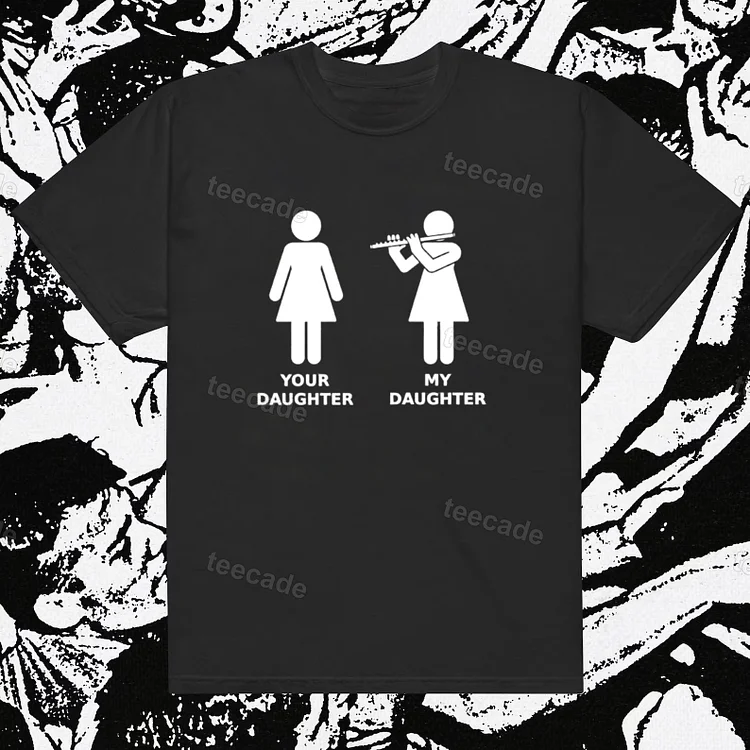 Teecade Teecade Daughter Flute T-shirt