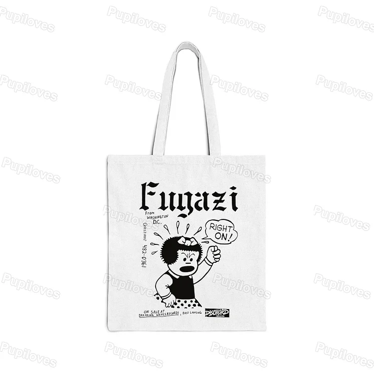 Pupiloves Pupiloves Fugazi Tote Bag
