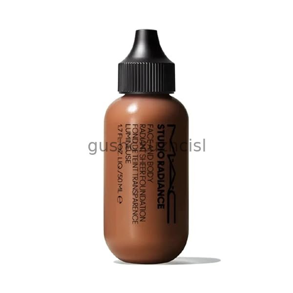 M.A.C Studio Radiance Faceand Body Radiant Sheer Foundation N3, 1.7 Ounce N3 1.7 Fl Oz (Pack of 1)
