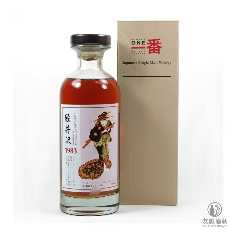 Karuizawa輕井澤藝妓系列1983-＃2233威士忌 友誠酒藏