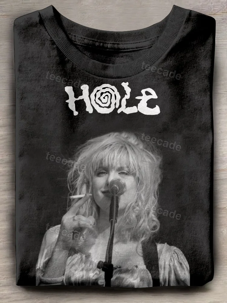 Teecade Hole Band Art Print T-shirt