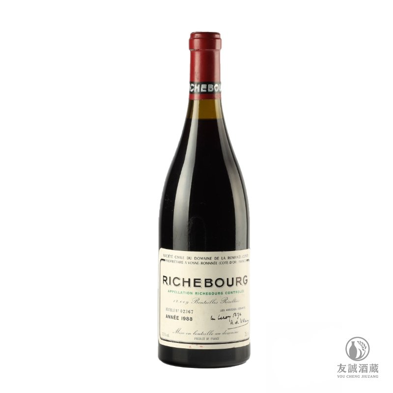 1988年 Roman&eacute;e-Conti Richebourg 李奇堡特級園紅酒 友誠酒藏