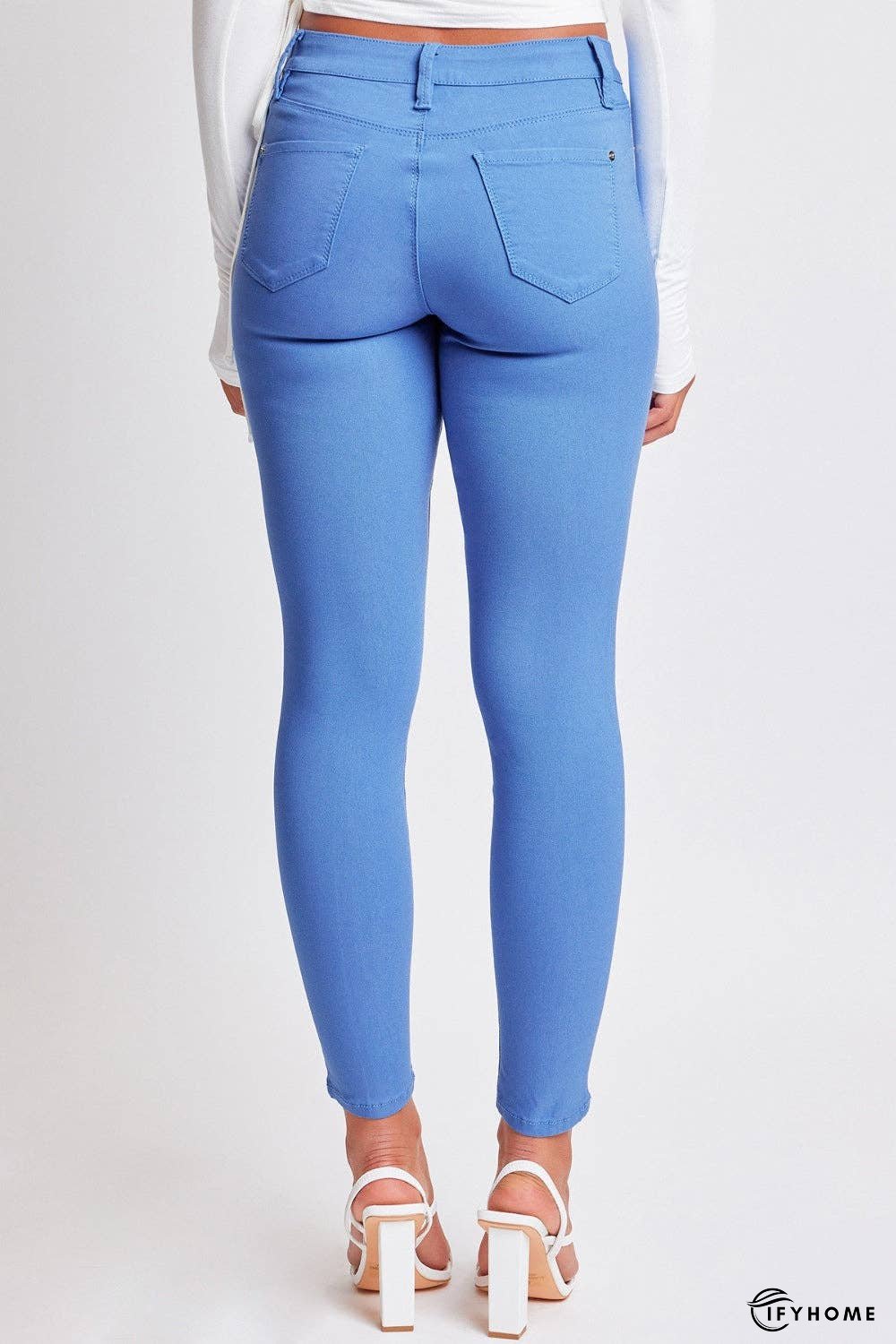 YMI Jeanswear Full Size Hyperstretch Mid-Rise Skinny Pants | IFYHOME