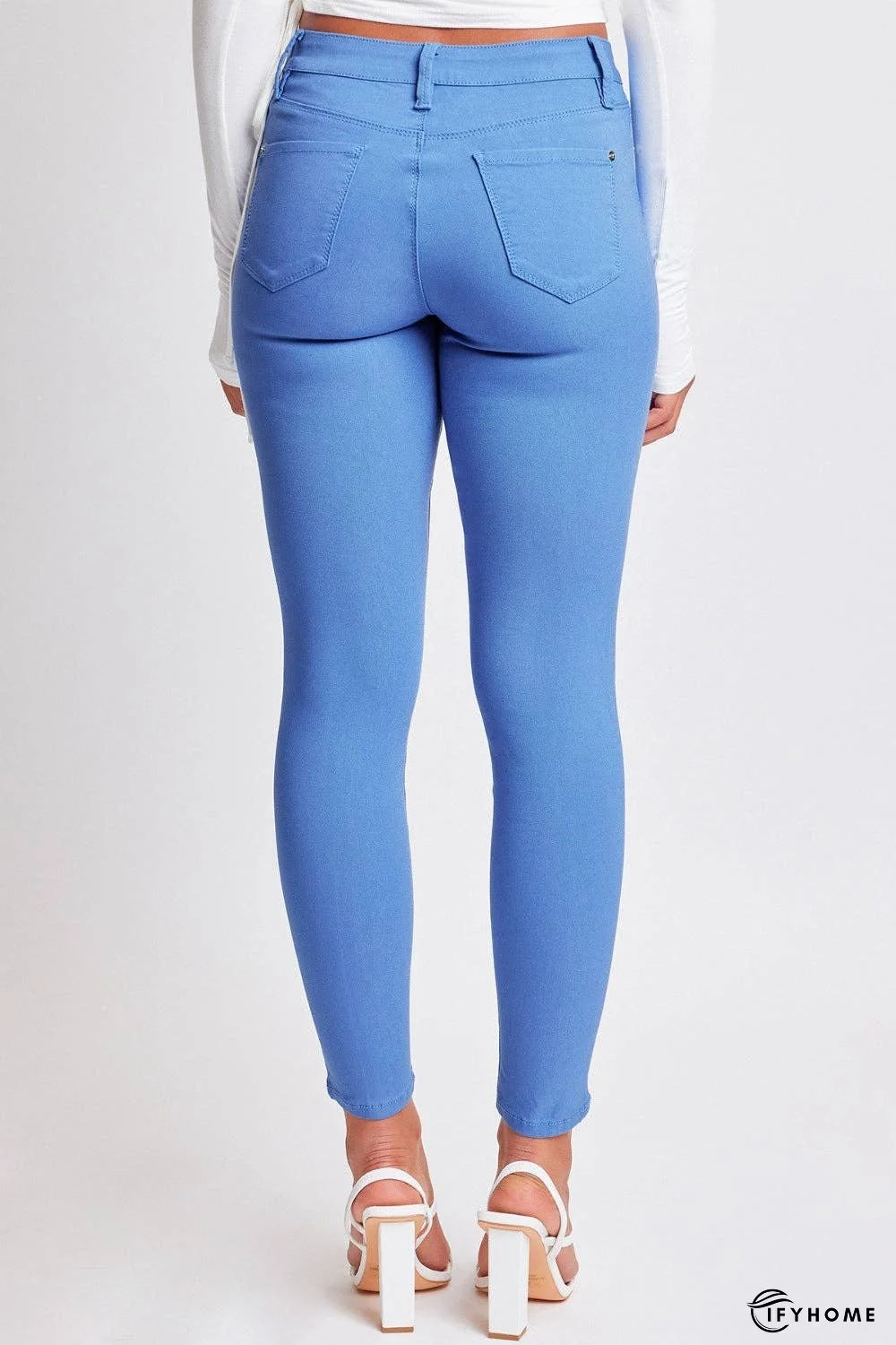 YMI Jeanswear Full Size Hyperstretch Mid-Rise Skinny Pants | IFYHOME