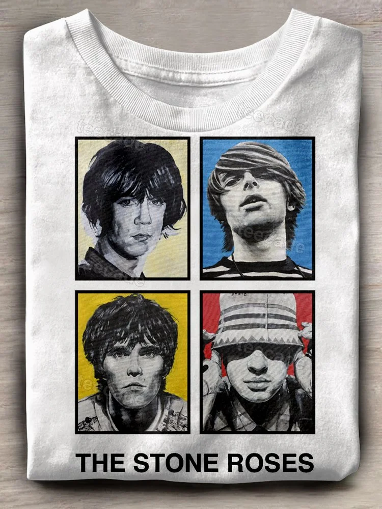 Teecade The Stone Roses Band T-shirt