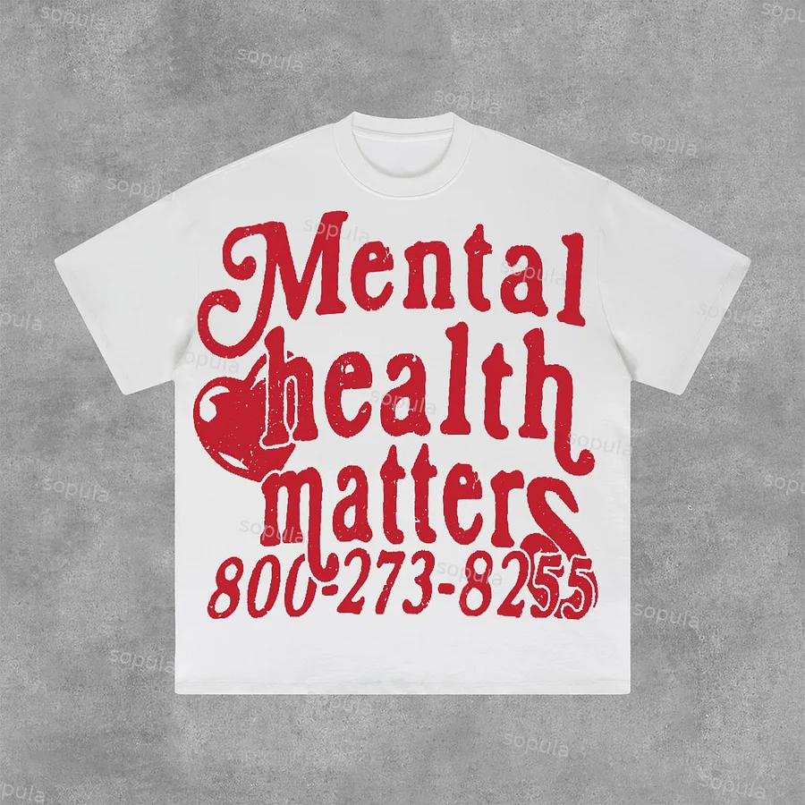 Mental Health Matters 100% Cotton T-Shirt