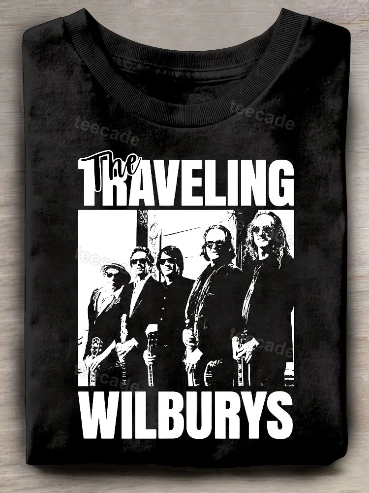Teecade The Traveling Wilburys Band T-shirt