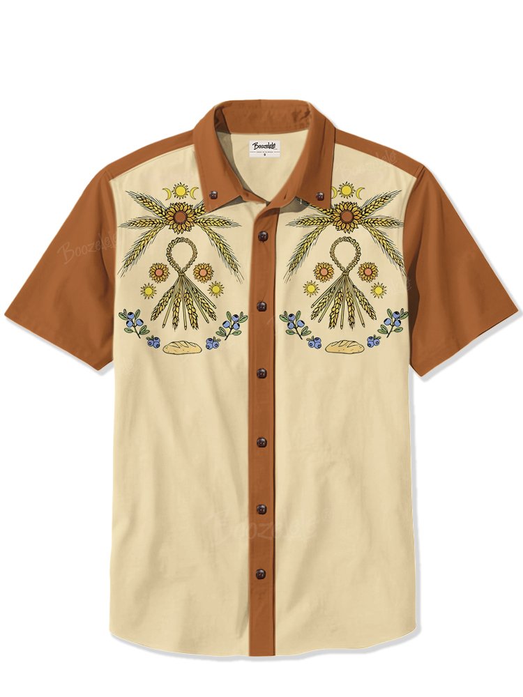 Wheat and bread - 100% Cotton Shirt