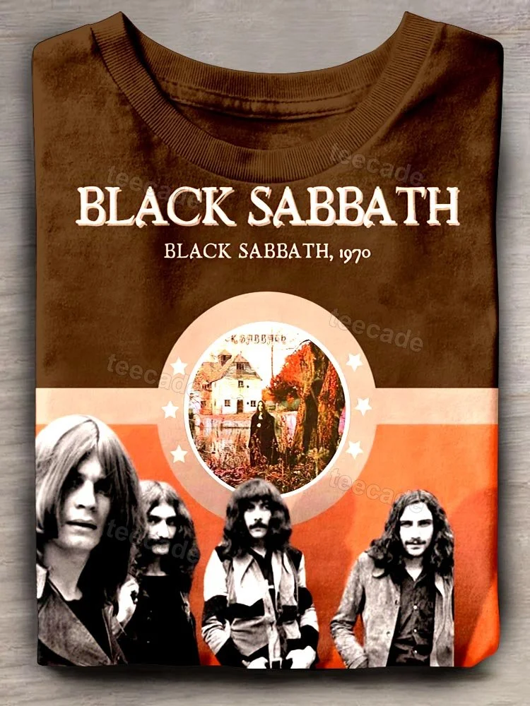Teecade Teecade Black Sabbath band T-shirt