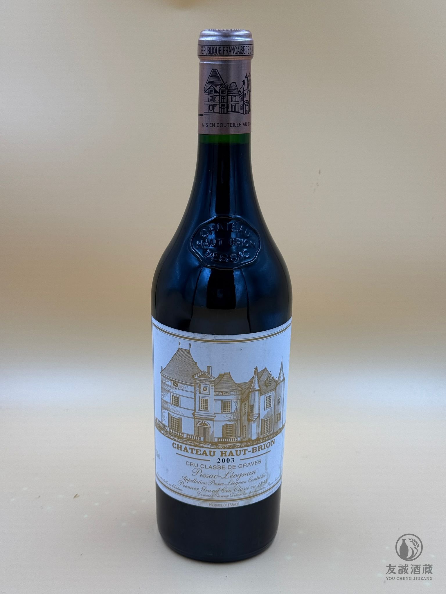 【0127】侯伯王 Haut-Brion 2003｜傳奇熱浪年份｜酒標微瑕｜品鑒價 友誠酒藏