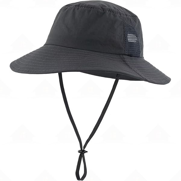 Home Prefer UPF 50+ Kids Sun Hat Ponytail Bucket Hat for Girls Summer Beach Hat