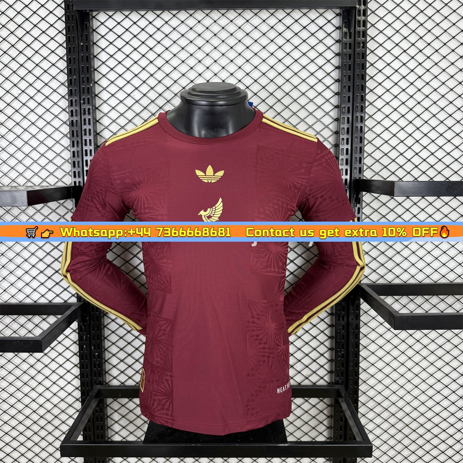Mexico 2025 Gold Cup Red Long Sleeves Jersey - Player Version
