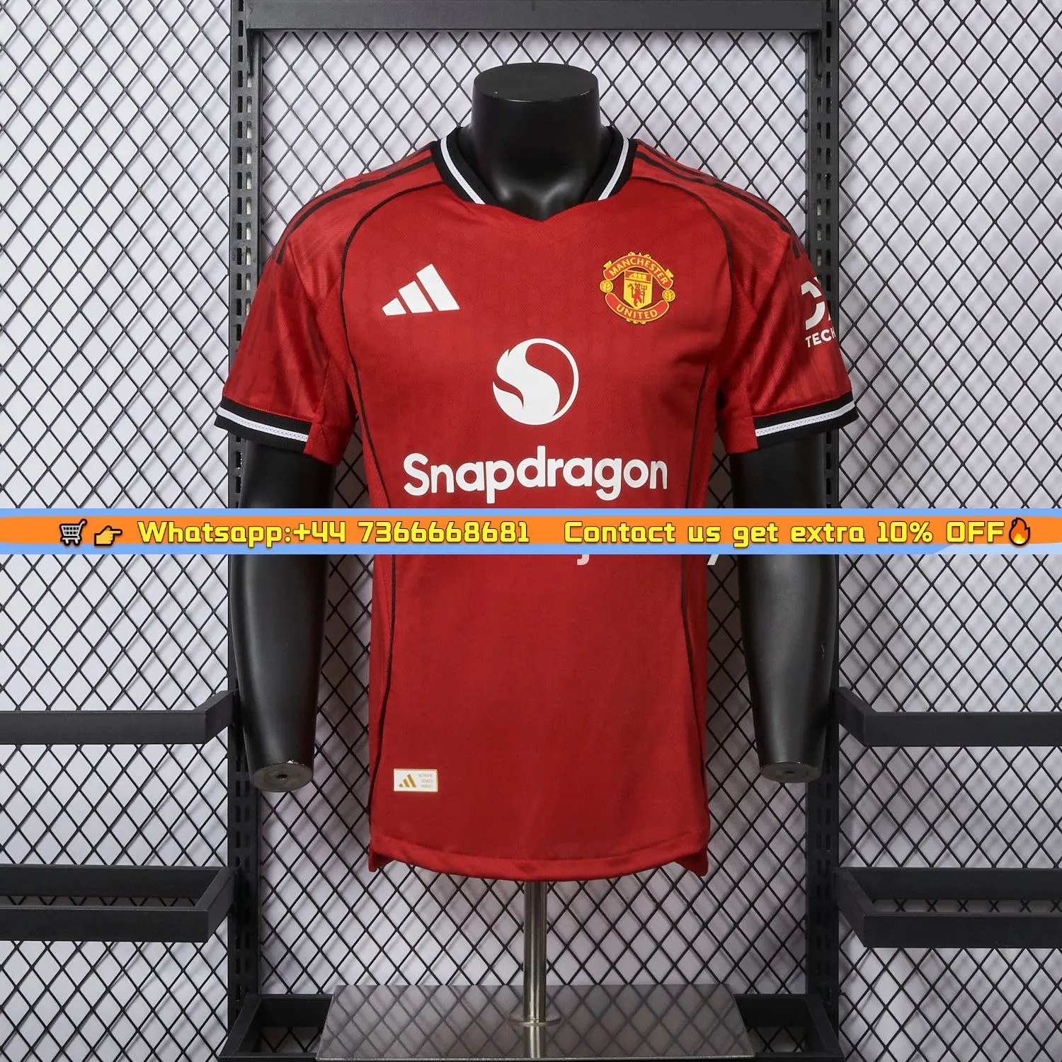 Manchester United 25-26 Home (New Leaked Version) Jersey - Player Version