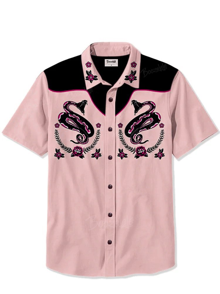 Tattoo Snake Totem - 100% Cotton Shirt